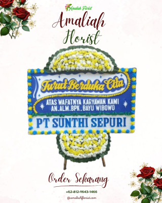Papan Bunga Duka di Poboya