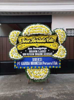 Papan Bunga Duka di Poboya