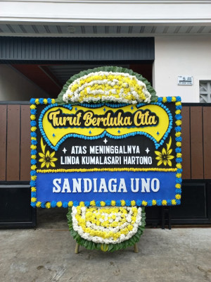 Papan Bunga Duka di Poboya